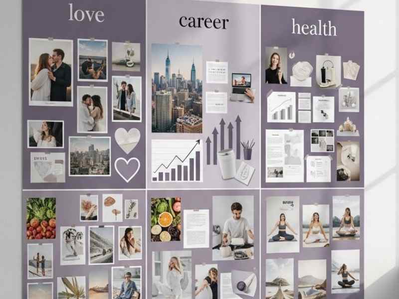 DIY -Vision- Board- Crafts -for- New- Year -Goals