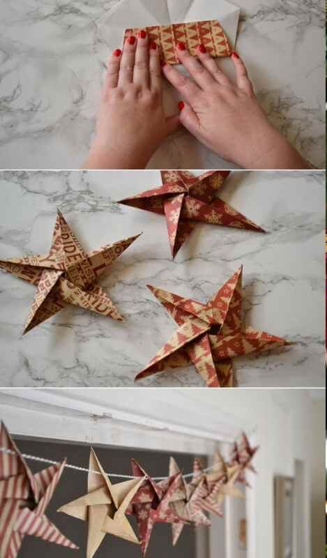 Origami-Star-Garland