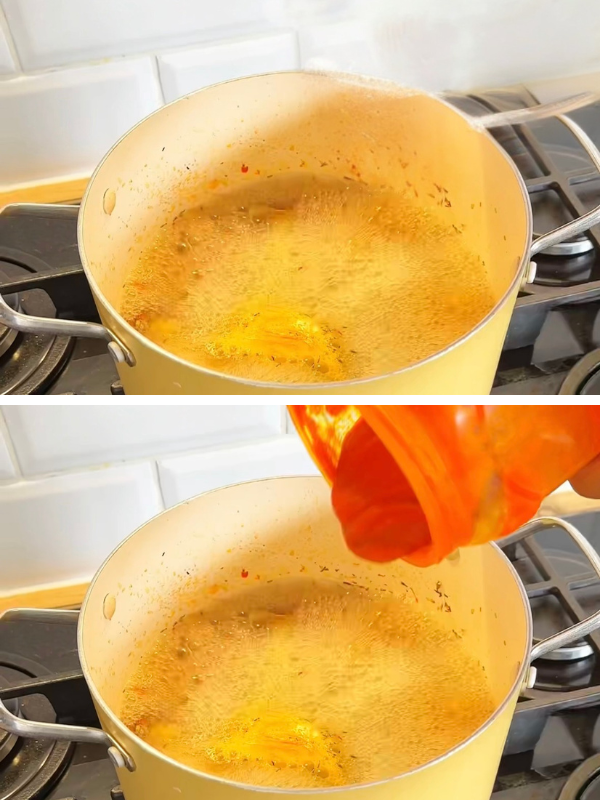  Preparing the stretchy ogbono base for okro soup recipe