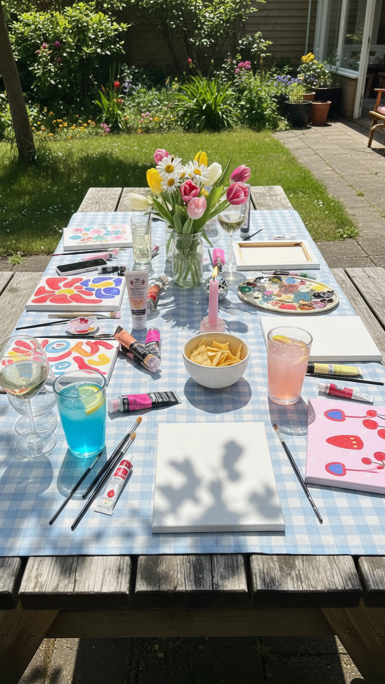 Adapt craft night to any season