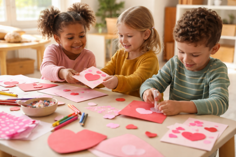 Friendship-Themed-Preschool-Valentine-Crafts