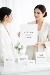 25 Stunning Welcome Sign Ideas for Every Event Theme - Zinnie's Apron