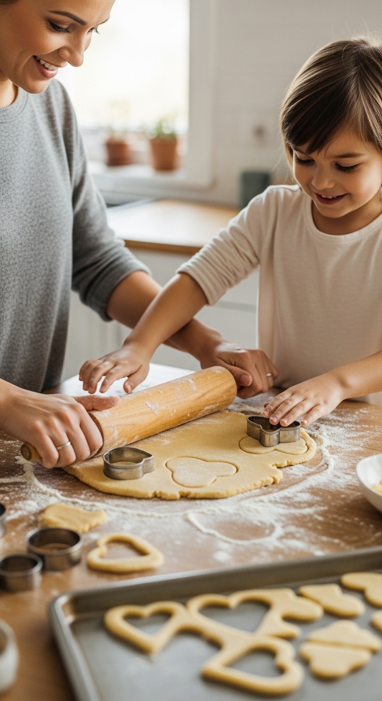 Rolling-and-Cutting-soft-and-sweet-valentines-day-sugar-cookies