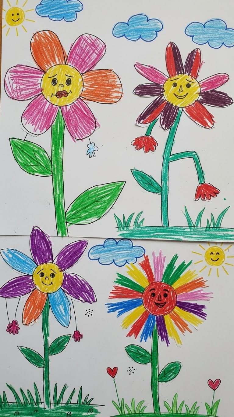 Story‑Based-Flower-crafts-for-kids 