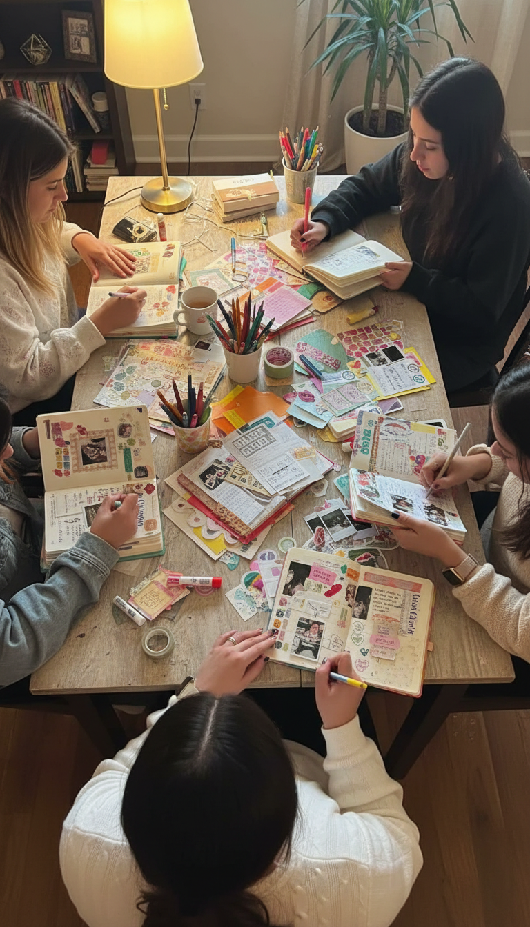 Affirmation Journal Night