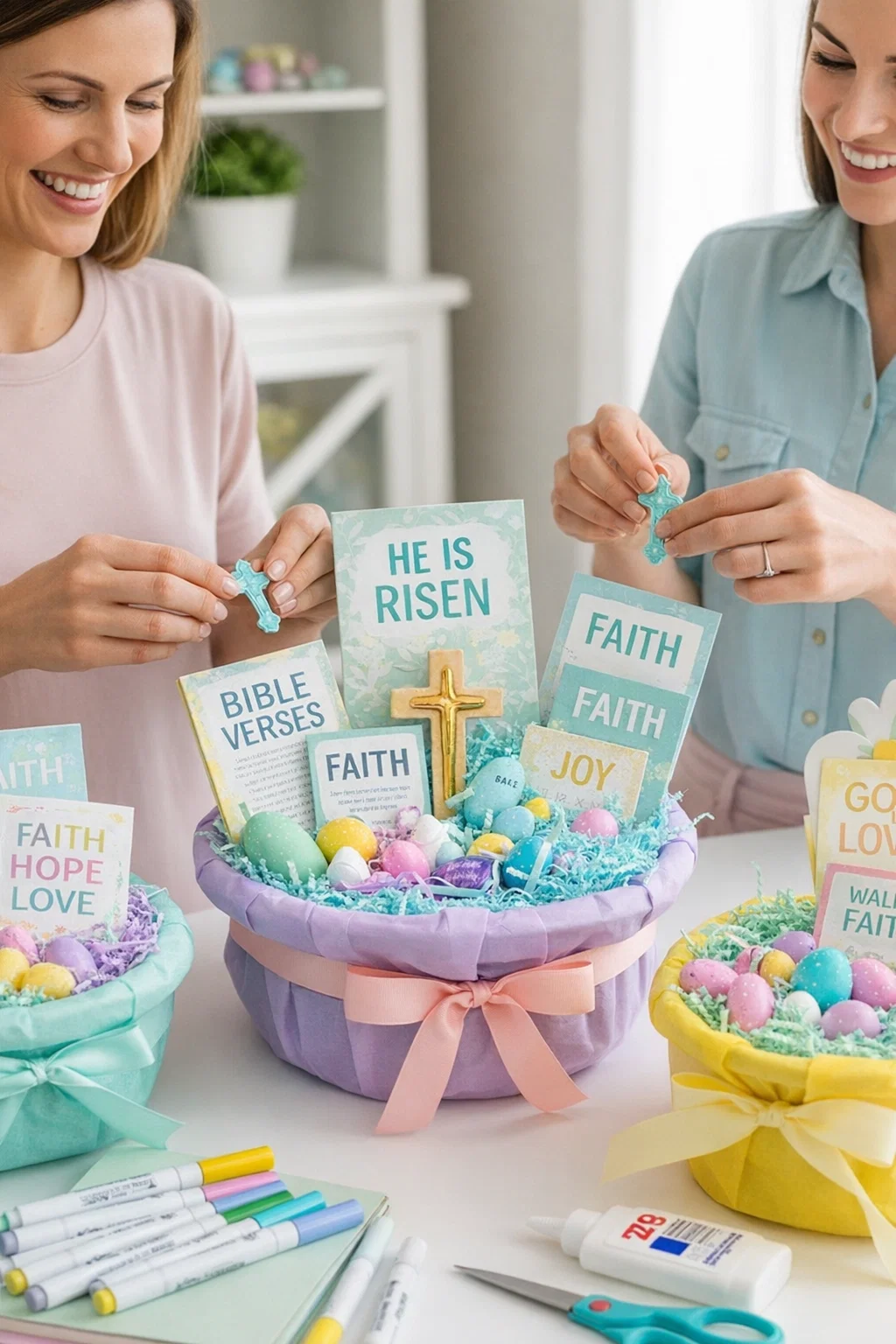 Bible Verse Easter Basket