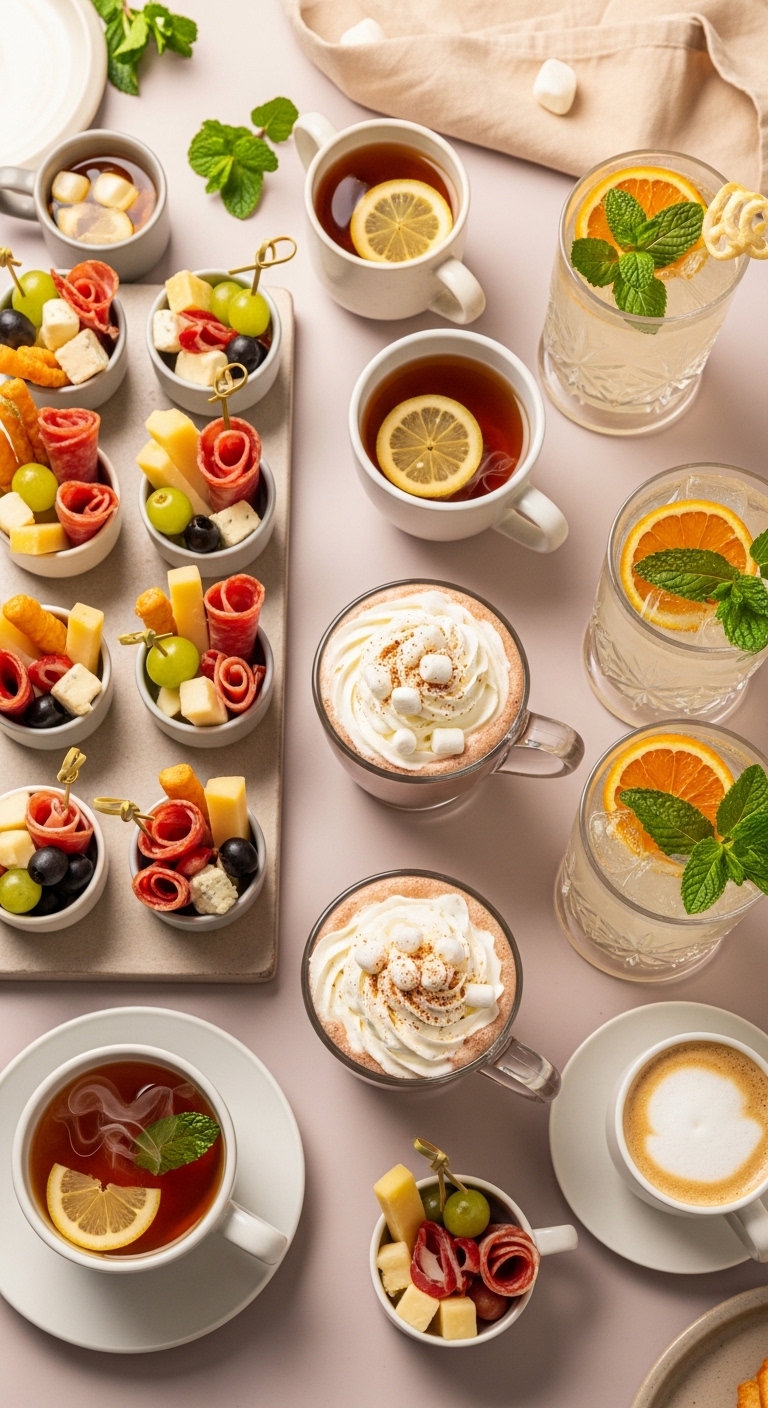 Food & Drinks That Match the Vibe