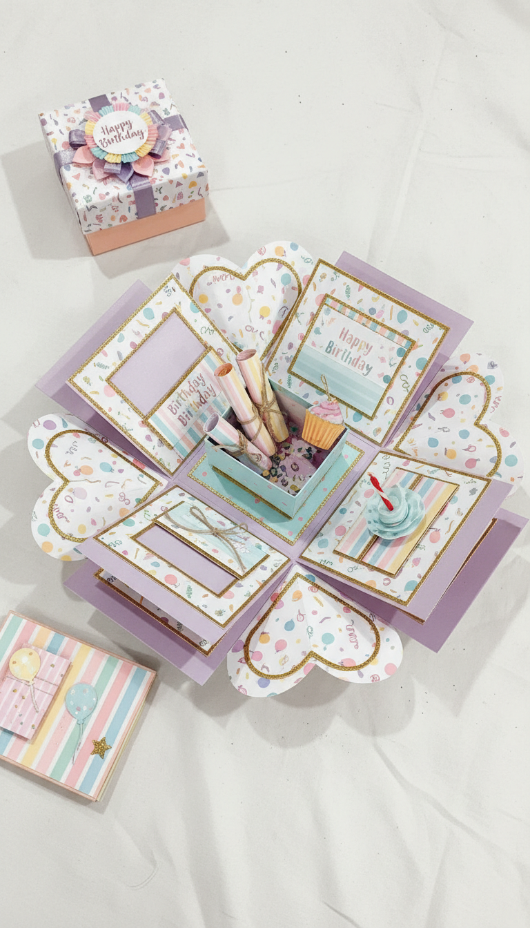 Handmade Explosion Gift Box 2