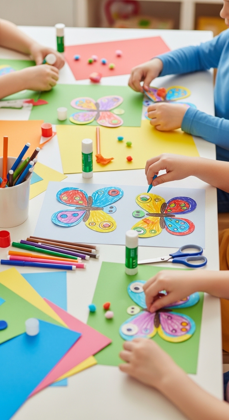 Paired-Butterfly-Art