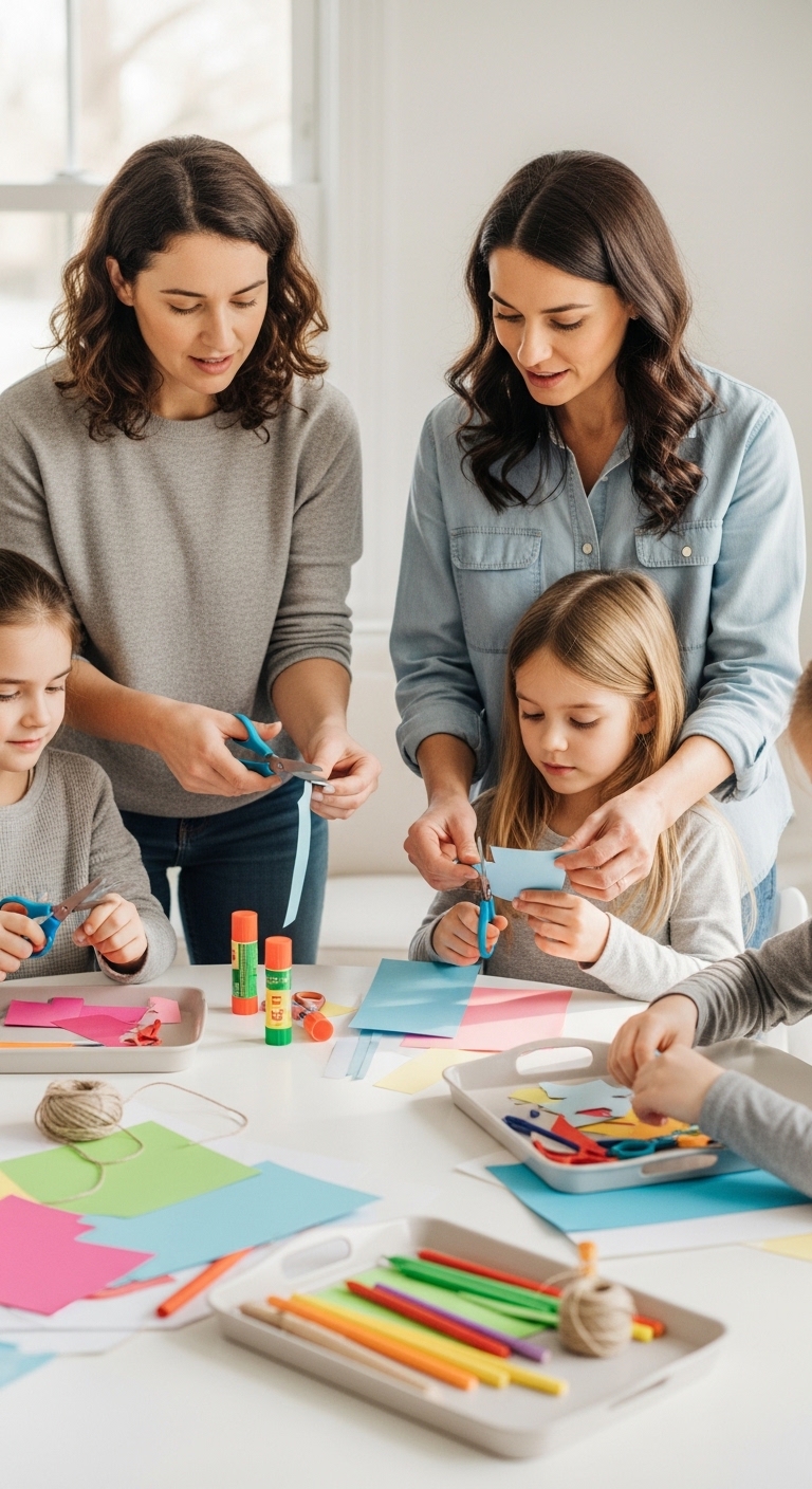 Safety-and-Preparation-Tips-for-DIY-Paper-Spring-Garland