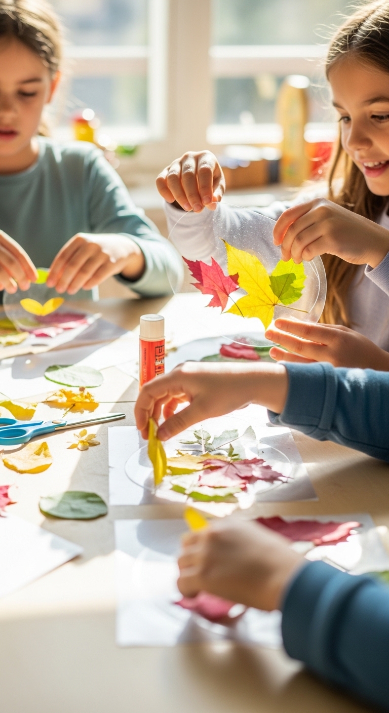Sun-Catchers-with-Leaves-Flowers