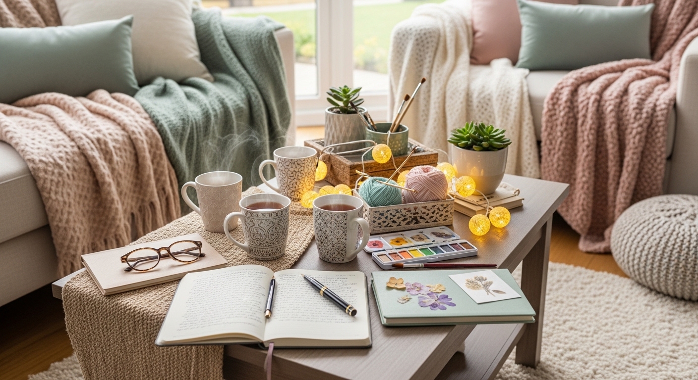 Why Every Busy Woman Needs a Cozy Craft Night