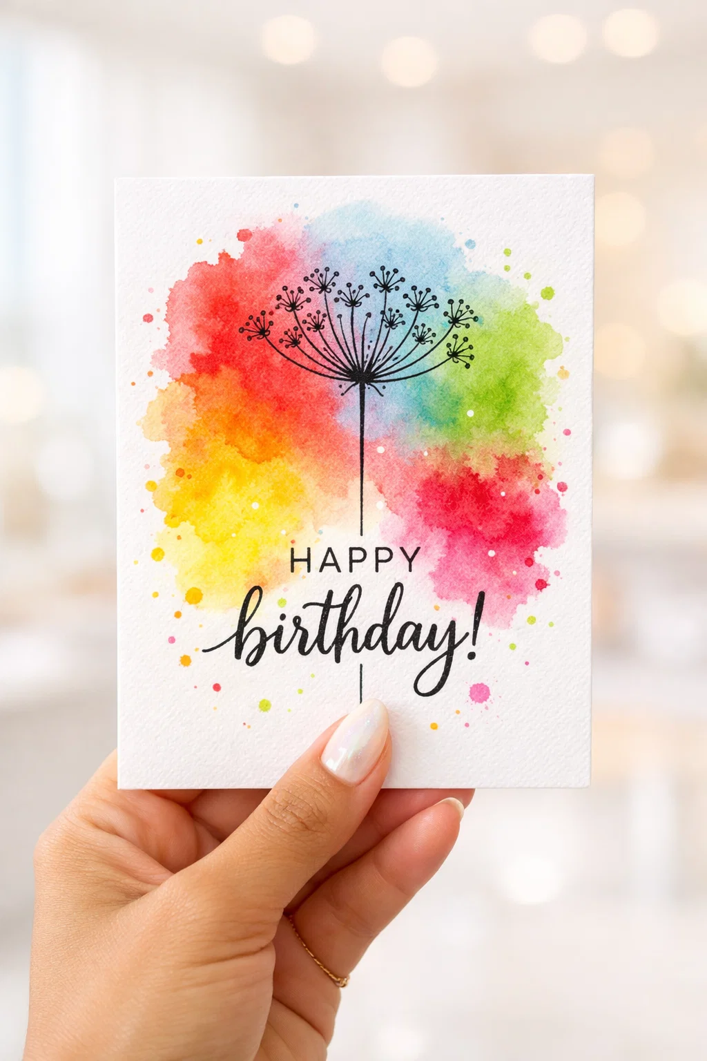 Botanical Watercolor Card Studio