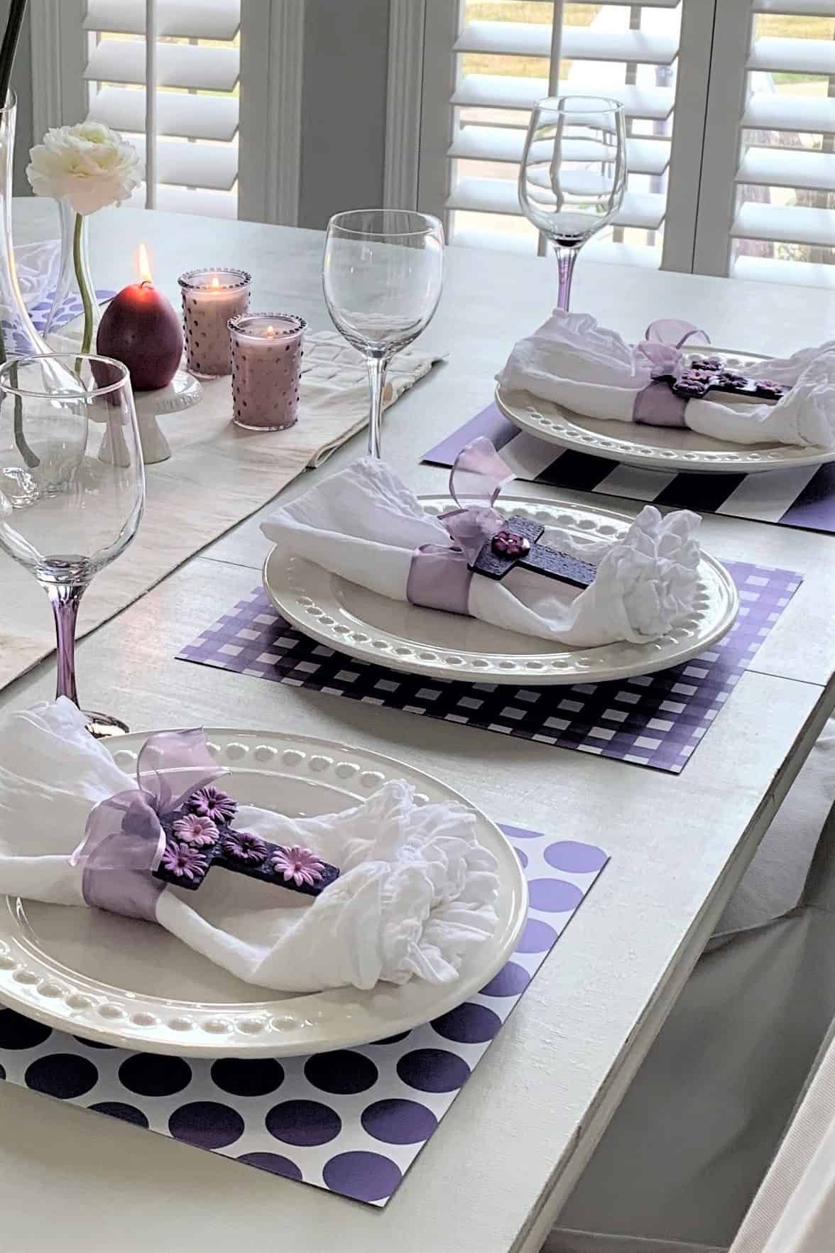 DIY-Easter-Napkin-Rings-with-Tiny-Cross-Charms-diy-christ-centered-easter-decorations