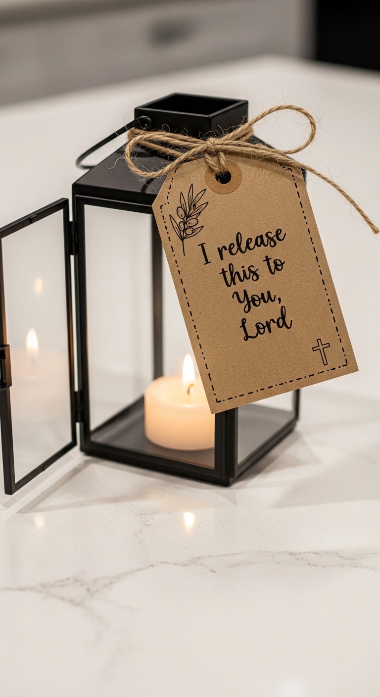 Letting Go Lantern Tags