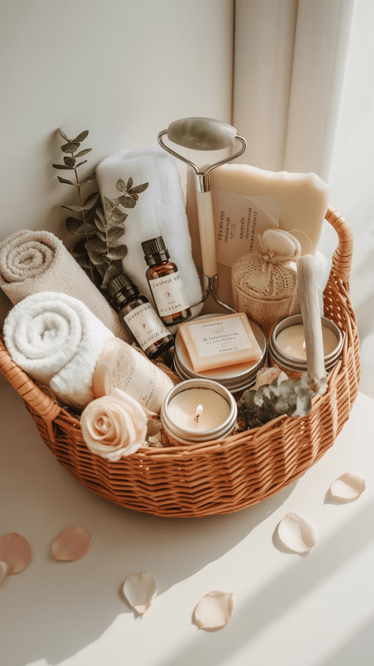The-image-shows- Morning-Energizer-Coffee-Citrus-a-diy-mothers-day-spa-gift-baskets