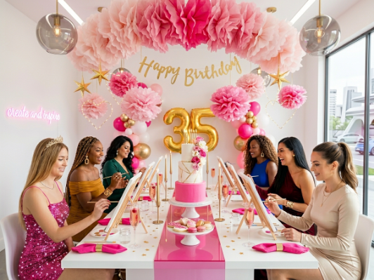 Why a Birthday Craft Night Party Hits Different 3