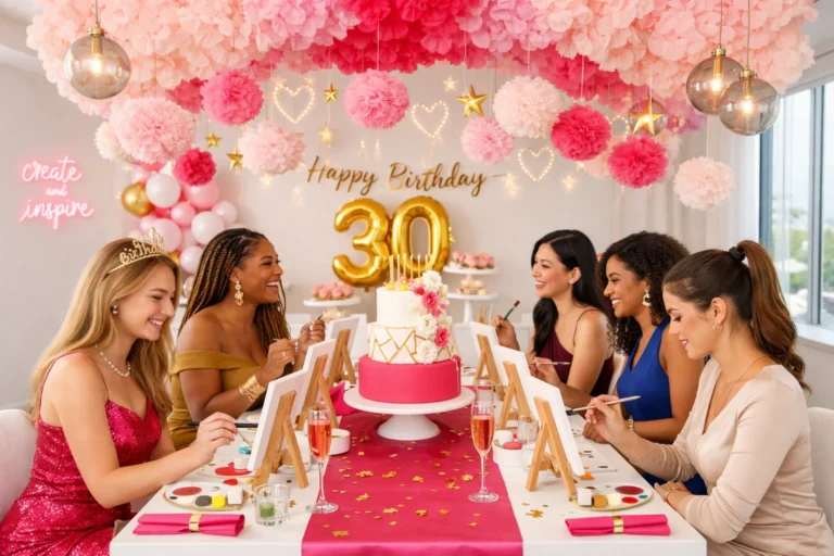 Adult Birthday Craft Night Party: Themes, Ideas, and How to Pull It Off