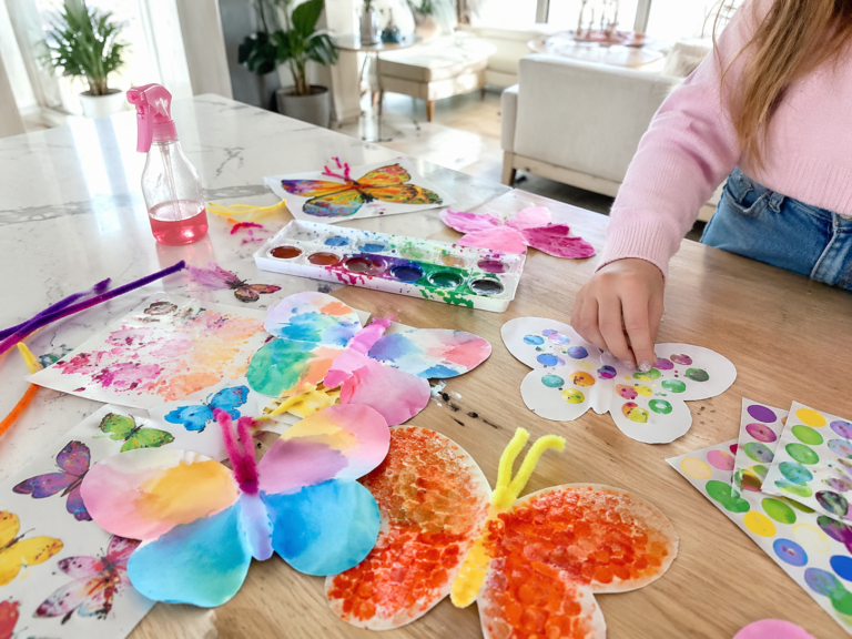 BUTTERFLY CRAFTS FOR KIDS