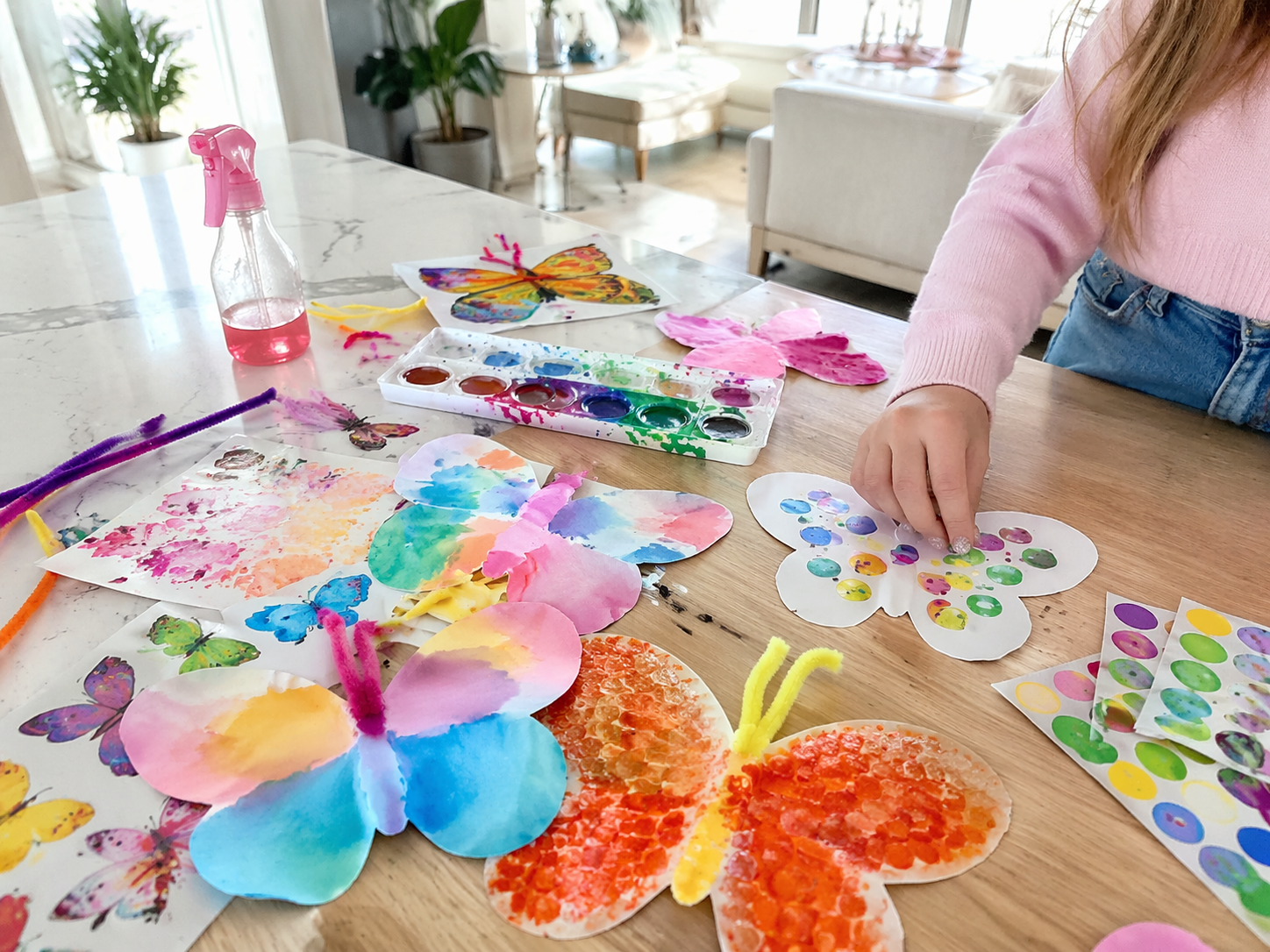 BUTTERFLY CRAFTS FOR KIDS