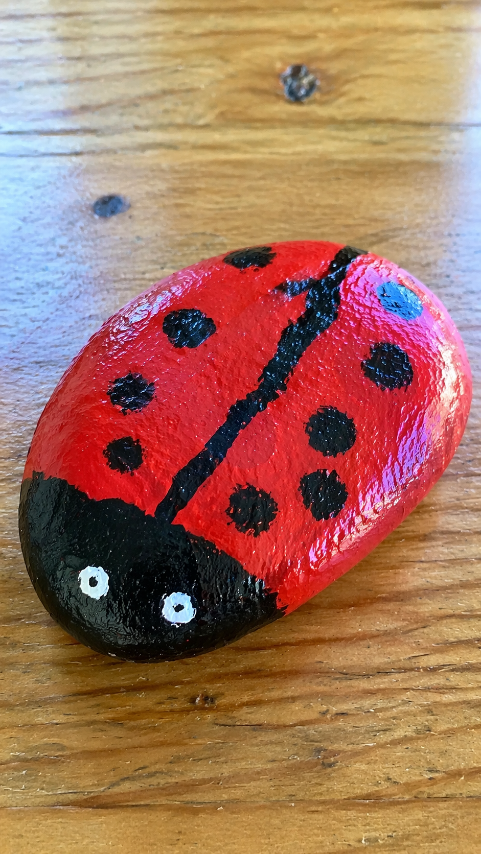 easy rock painting ideas for kids ladybug