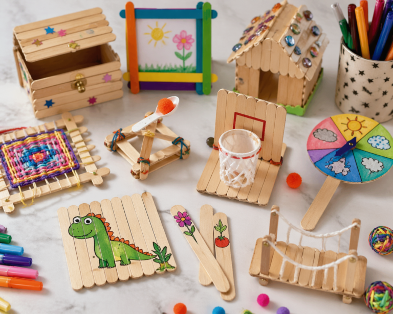 Popsicle Stick Crafts for Kids