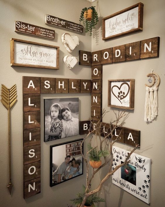 Wooden-Word-Art