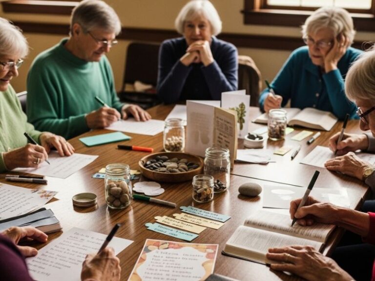 7 Bible Verse Craft Night Ideas for Seniors That Inspire Faith and Joy