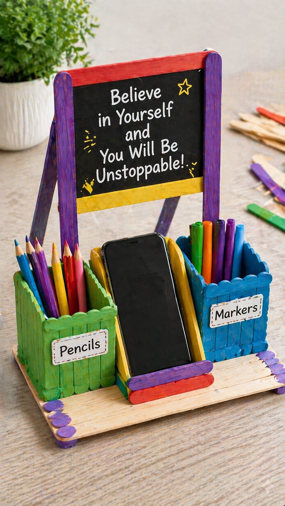 popsicle-stick-mini-house-storage-craft