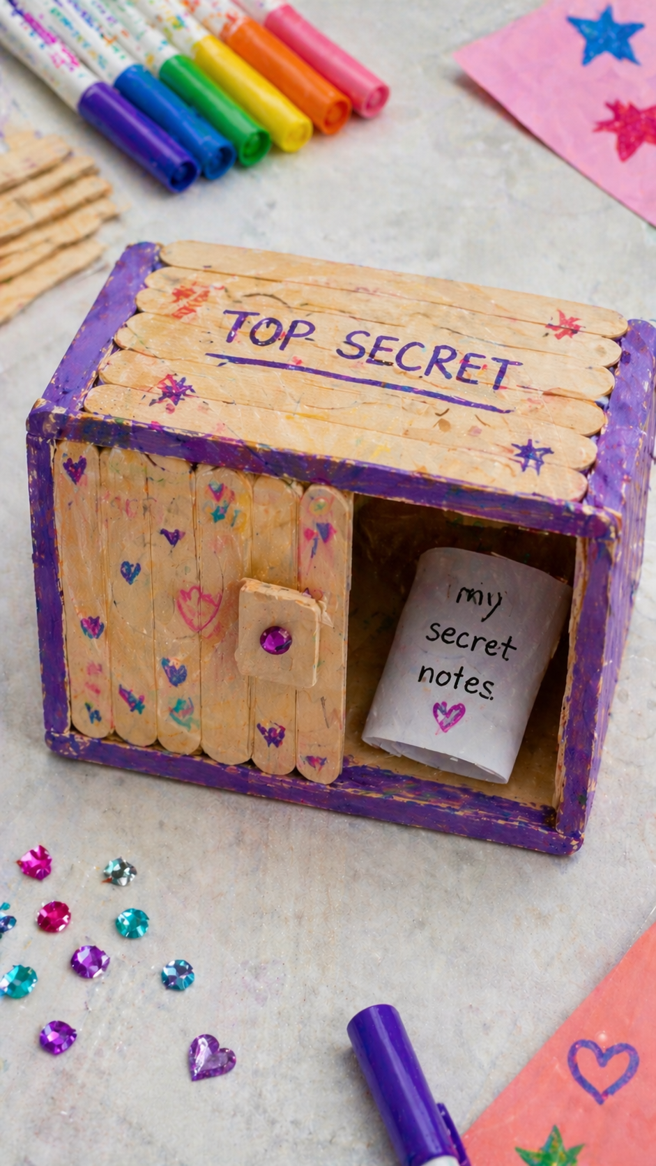 Secret Message Lock Box