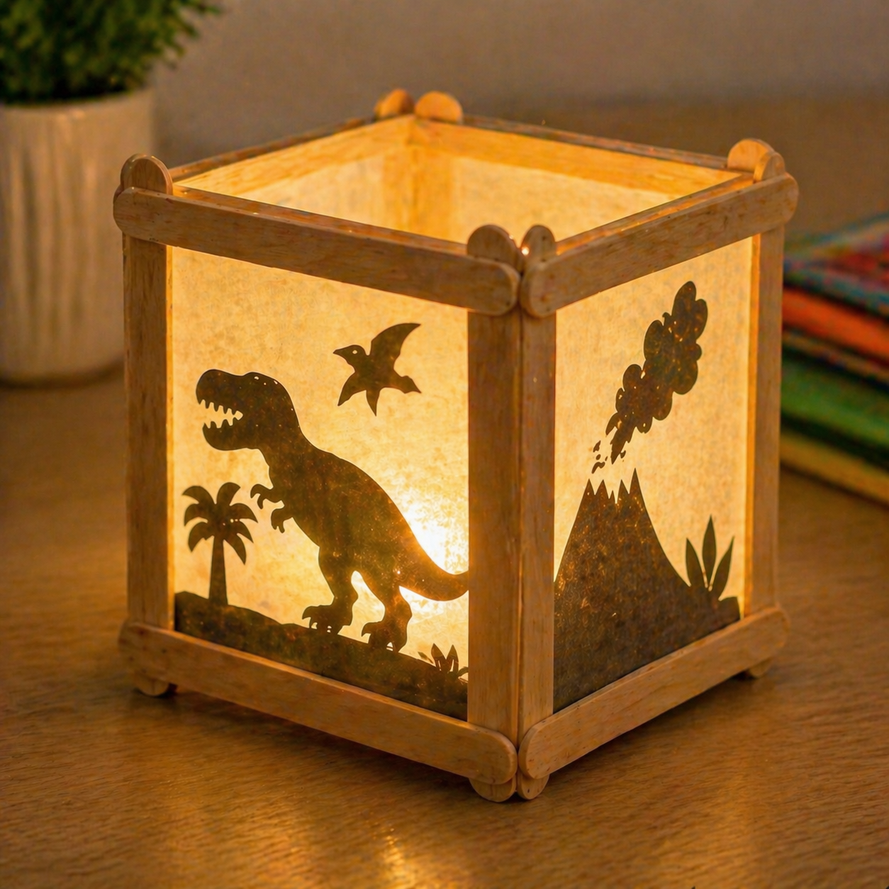 Shadow Puppet Lantern Frame