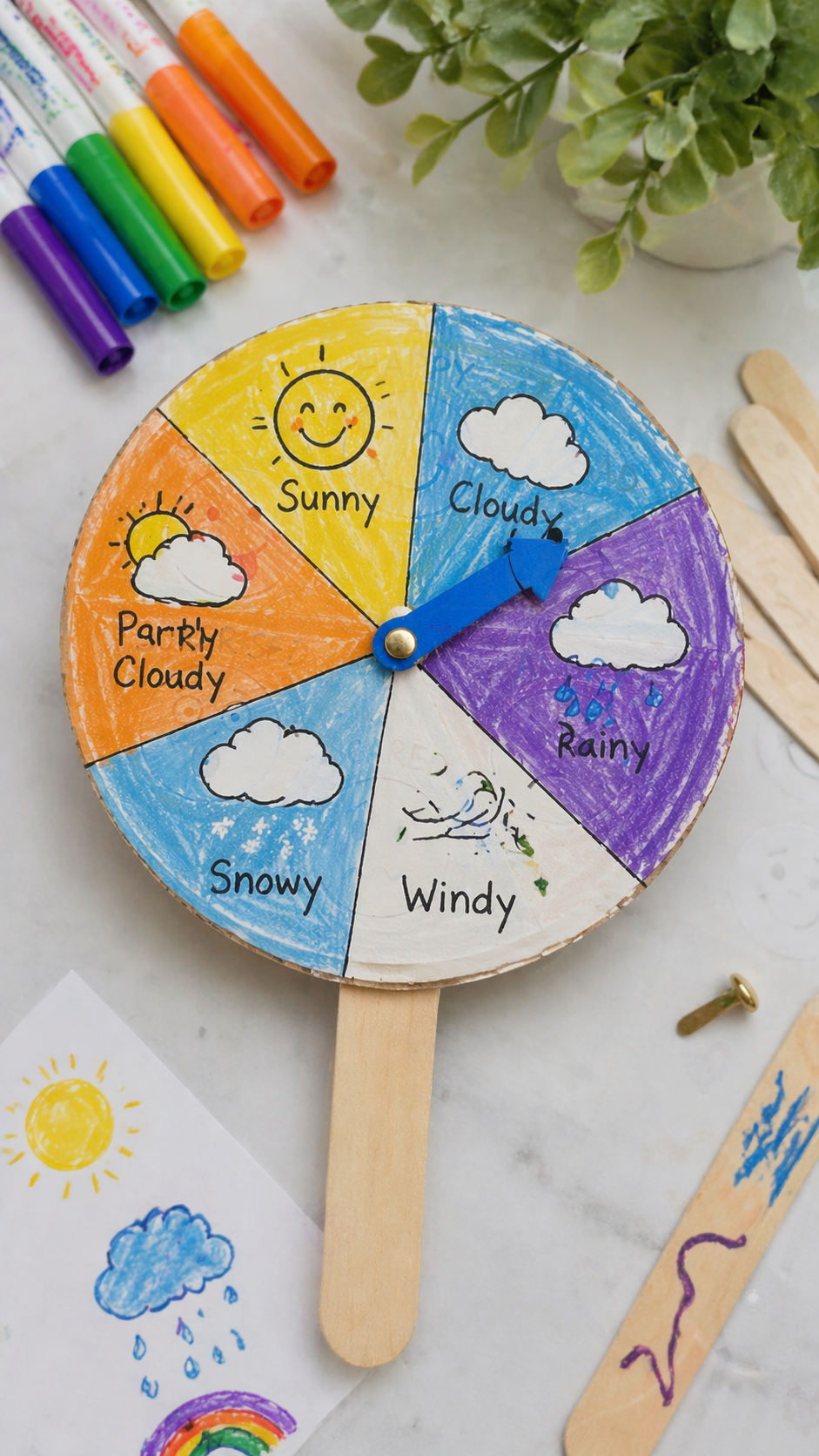 Weather Wheel Spinner