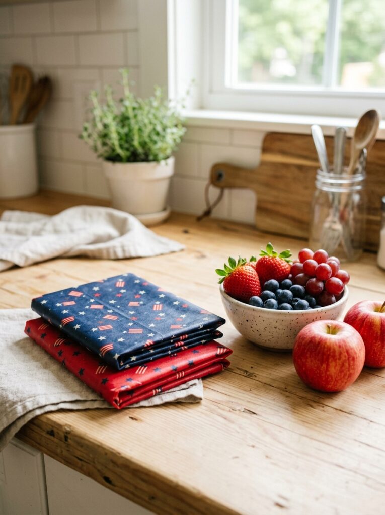 Beeswax-Wraps-In-Patriotic-Prints.