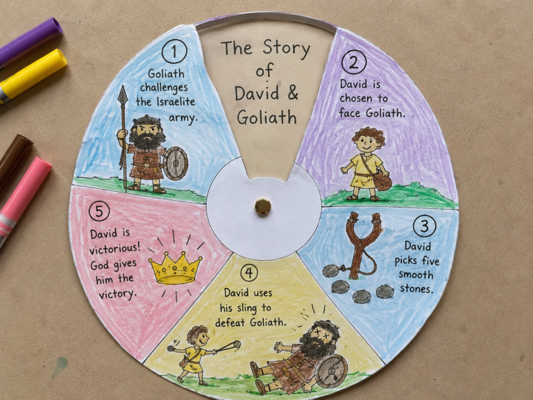 15 David and Goliath Bible Crafts for Kids That Teach Courage and Faith