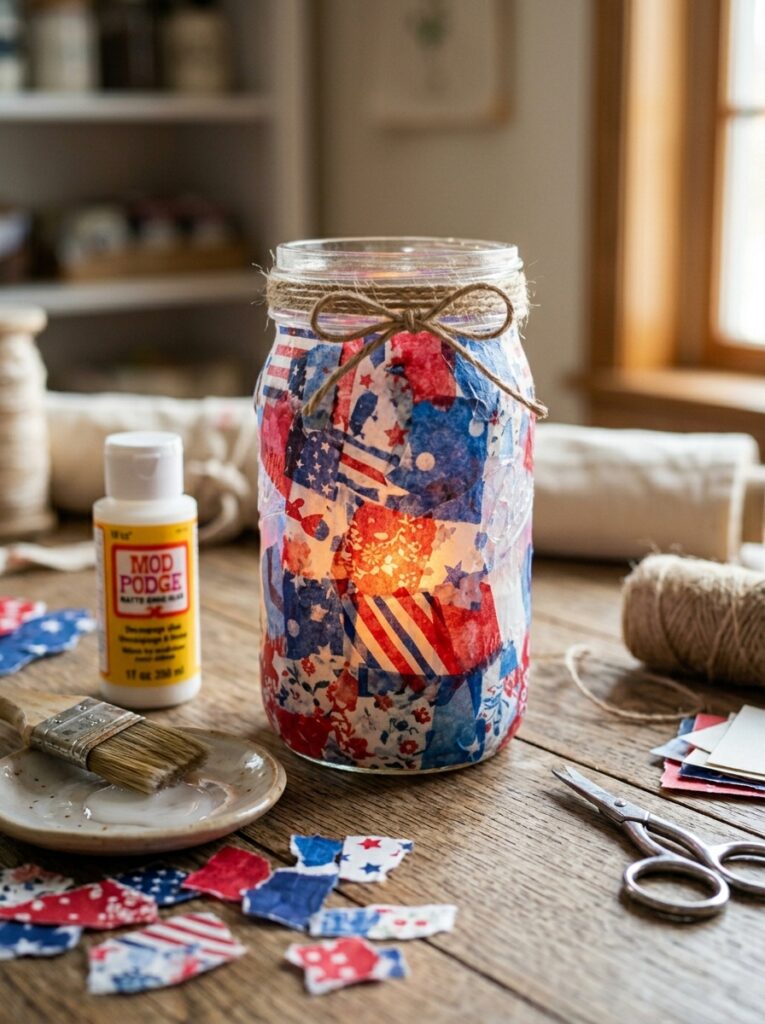Decoupage-Mason-Jar.