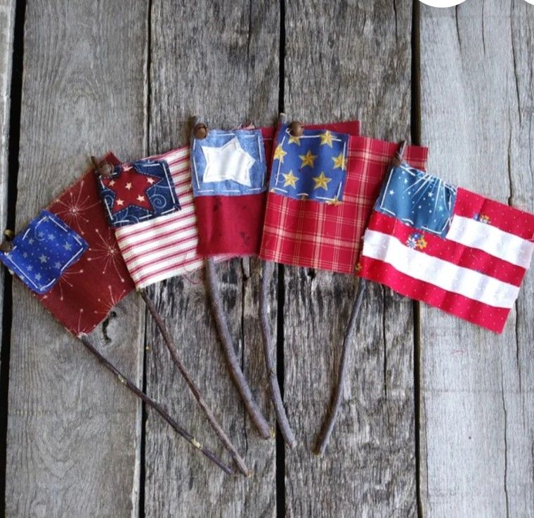 Fabric-Scrap-Flag.