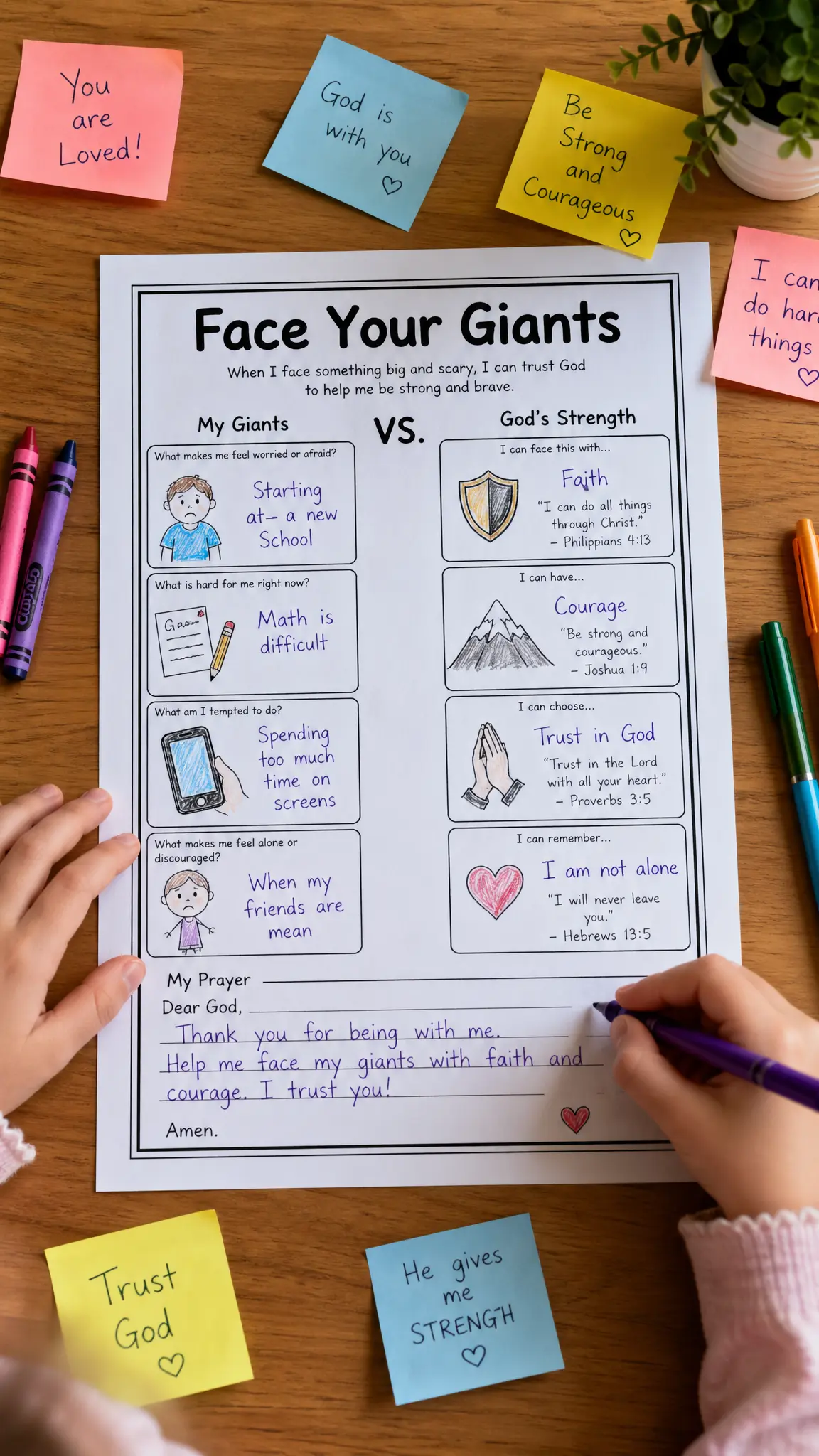  David and Goliath Bible Crafts for Kids