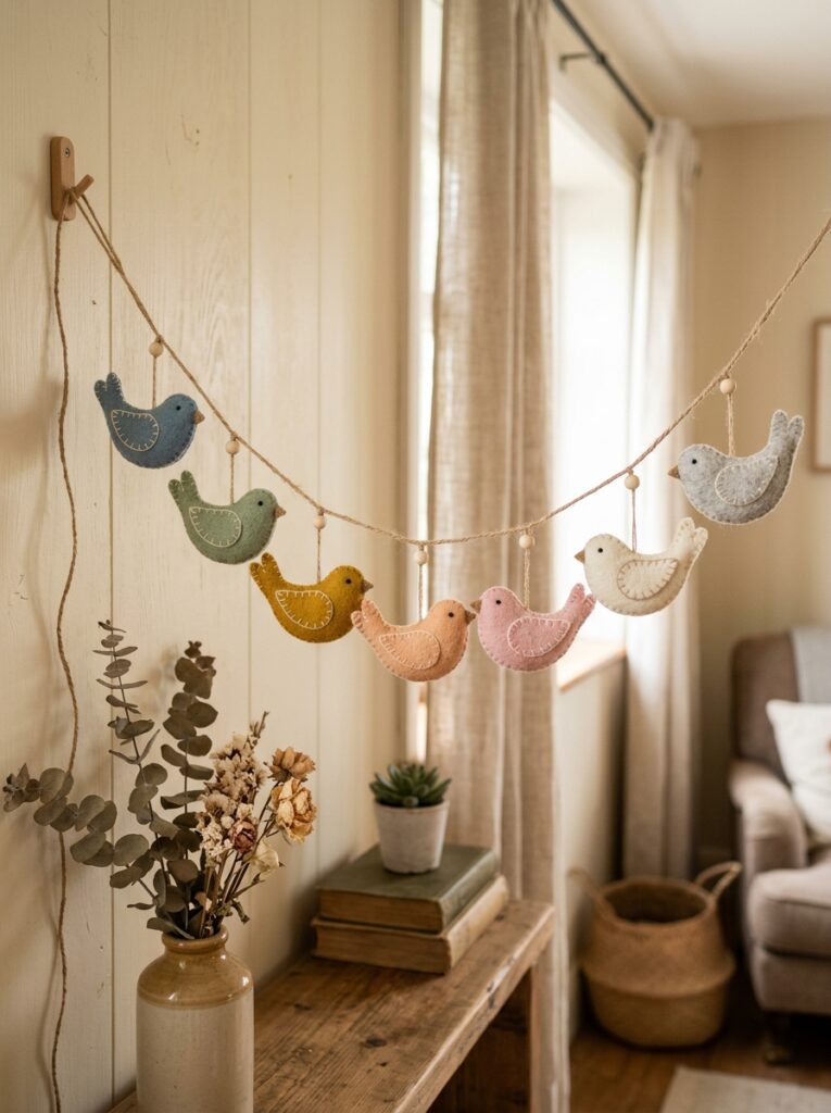 Felt-Bird-Garland-for-Seasonal-Decor