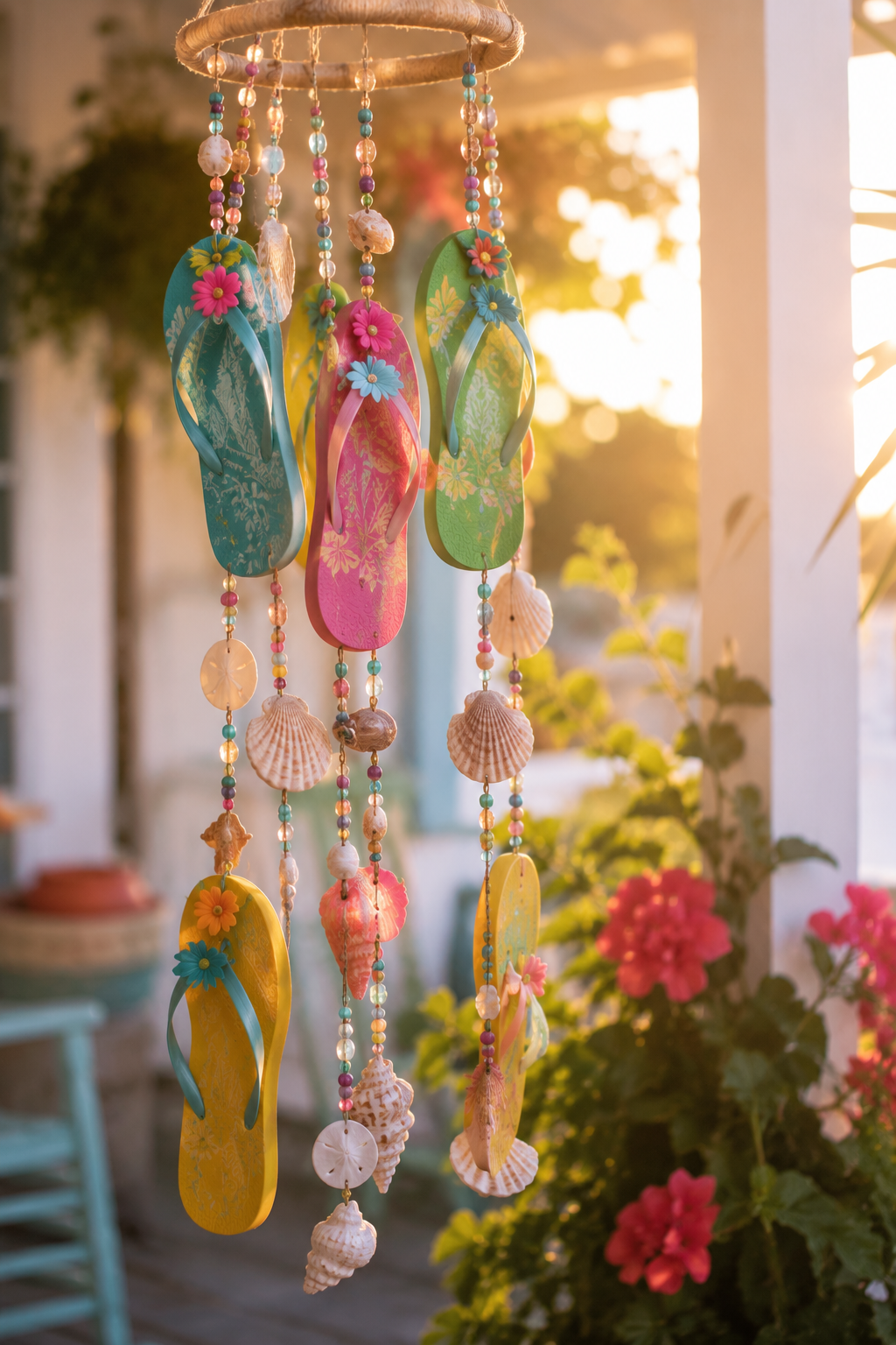 Flip Flop Wind Chime