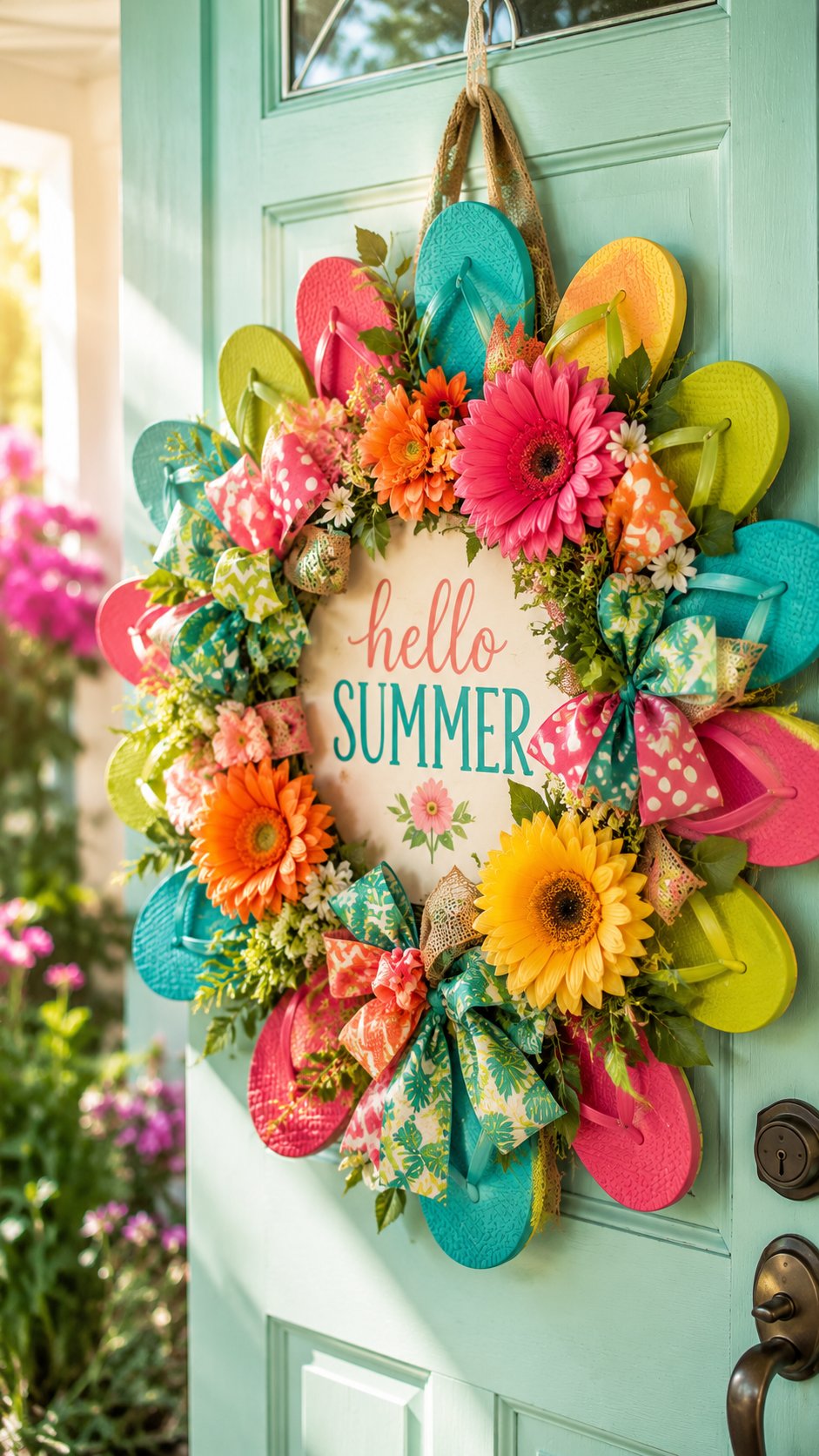 Flip Flop Wreath