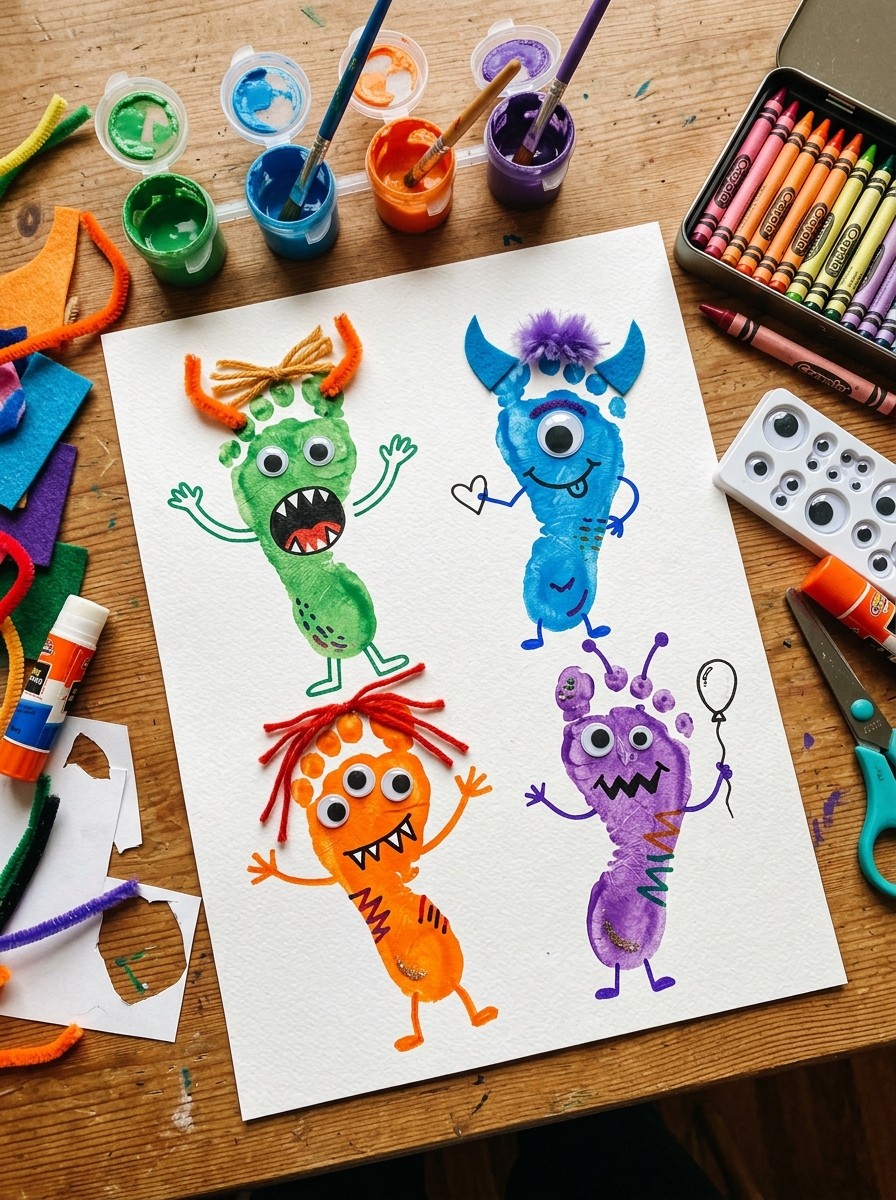 Footprint-Monster-Art.