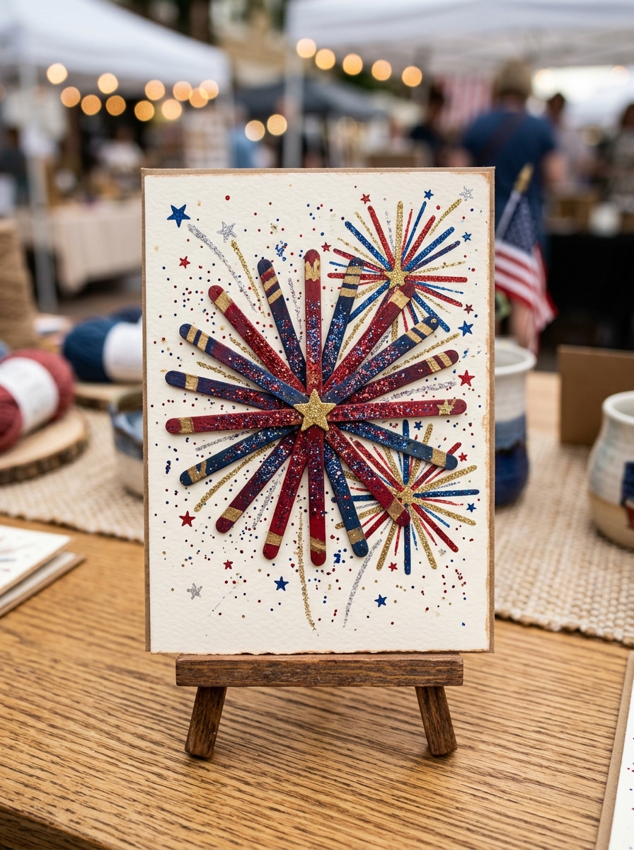 Glow-Style-Firework-Card-4th-of-July-popsicle-stick-crafts