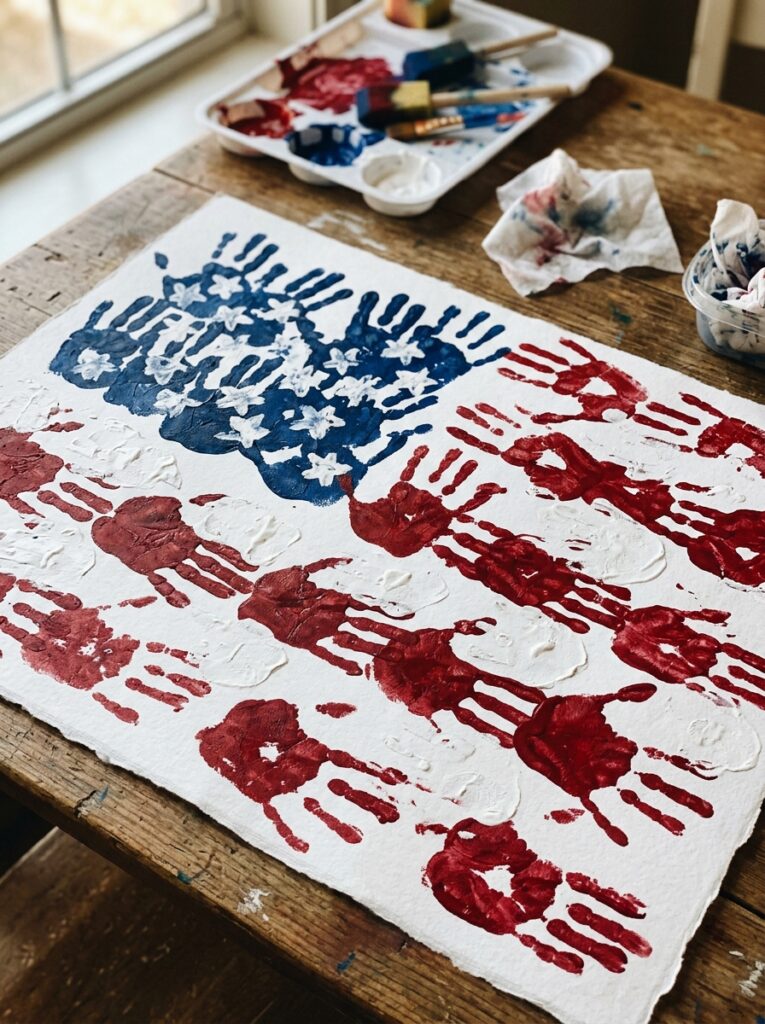 Handprint-American-Flag.