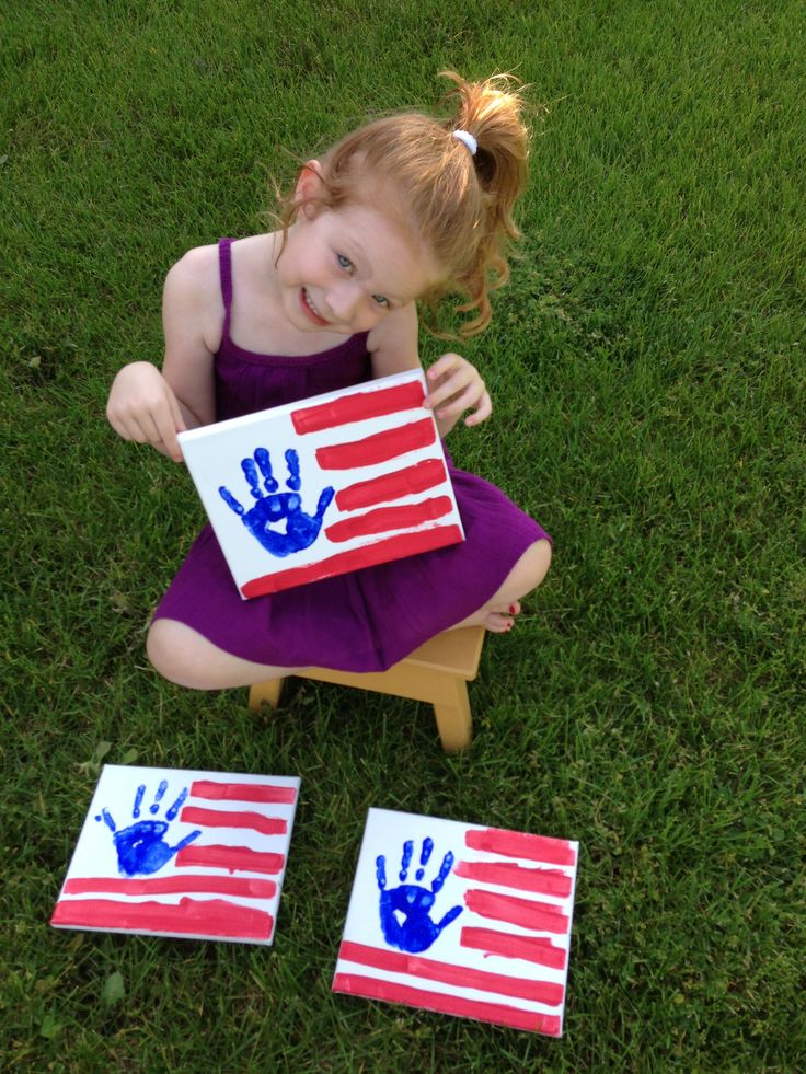 Handprint-Flag-on-Canvas