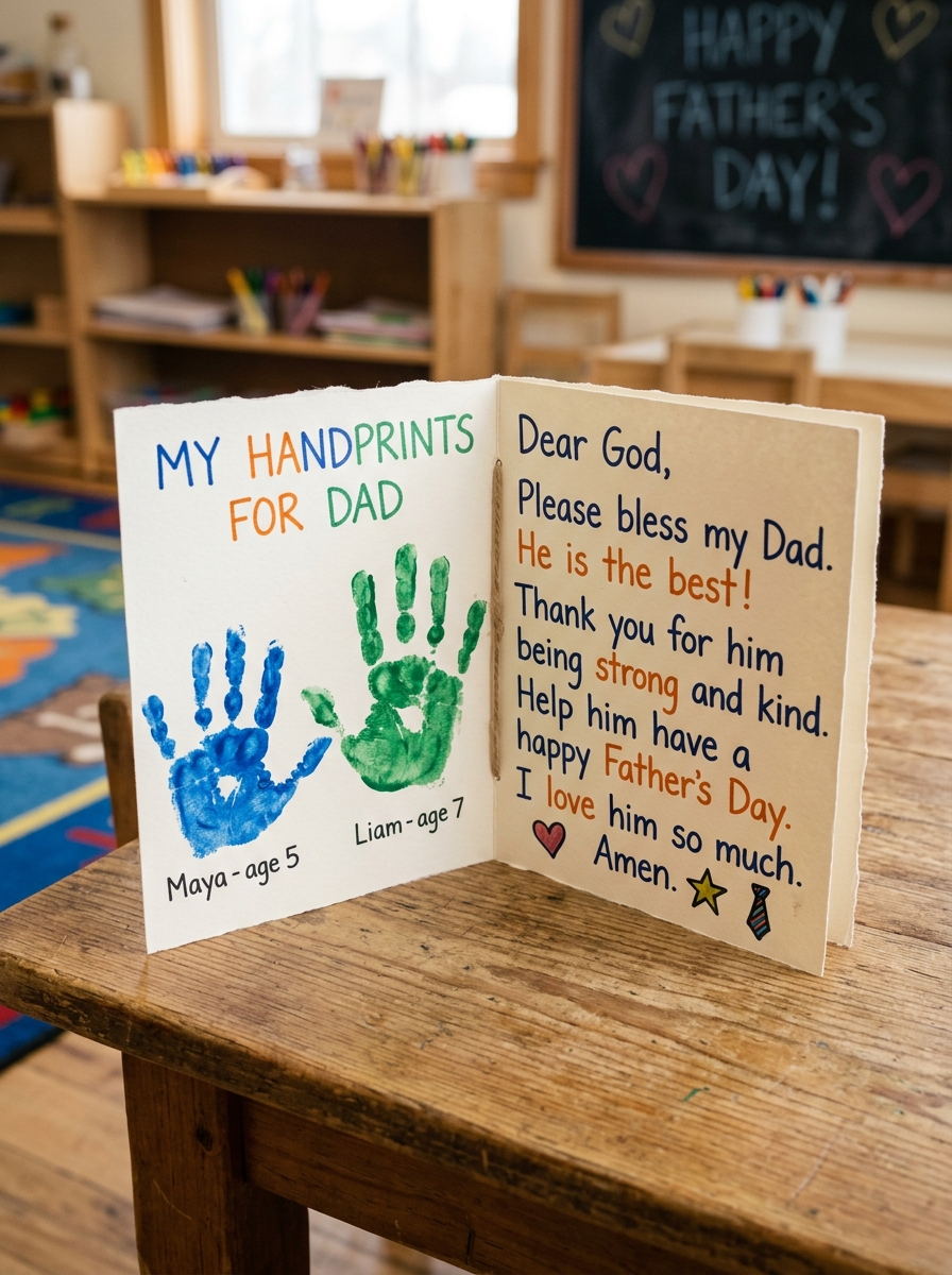 Handprint-Prayer-Card-for-Dad-fathers-day-sunday-school-crafts-for-kids.