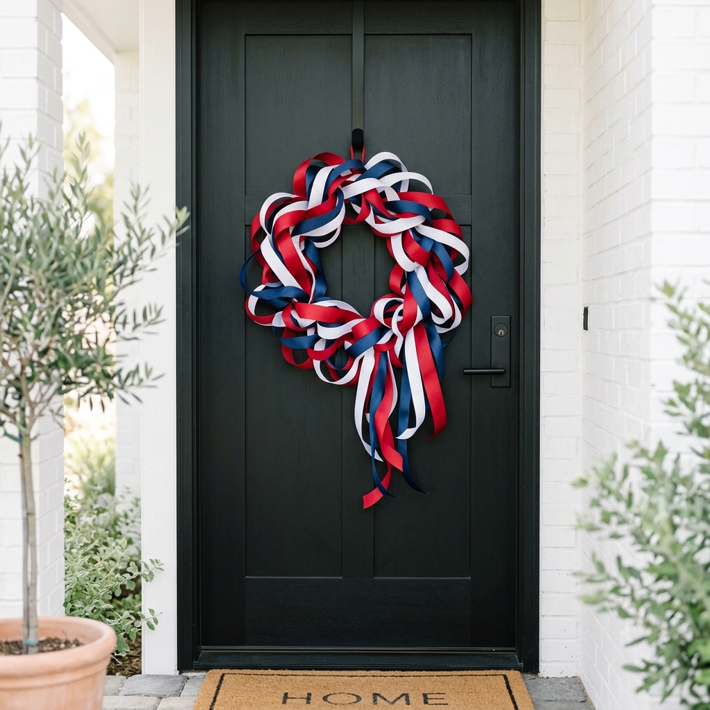 Minimalist-Ribbon-Only-Wreath