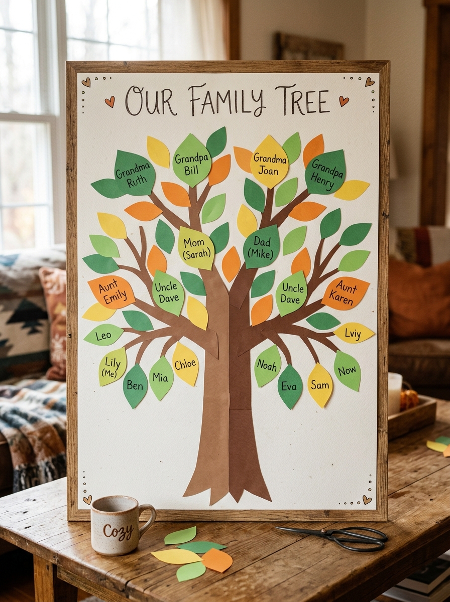 Our-Family-Roots-Tree-Poster