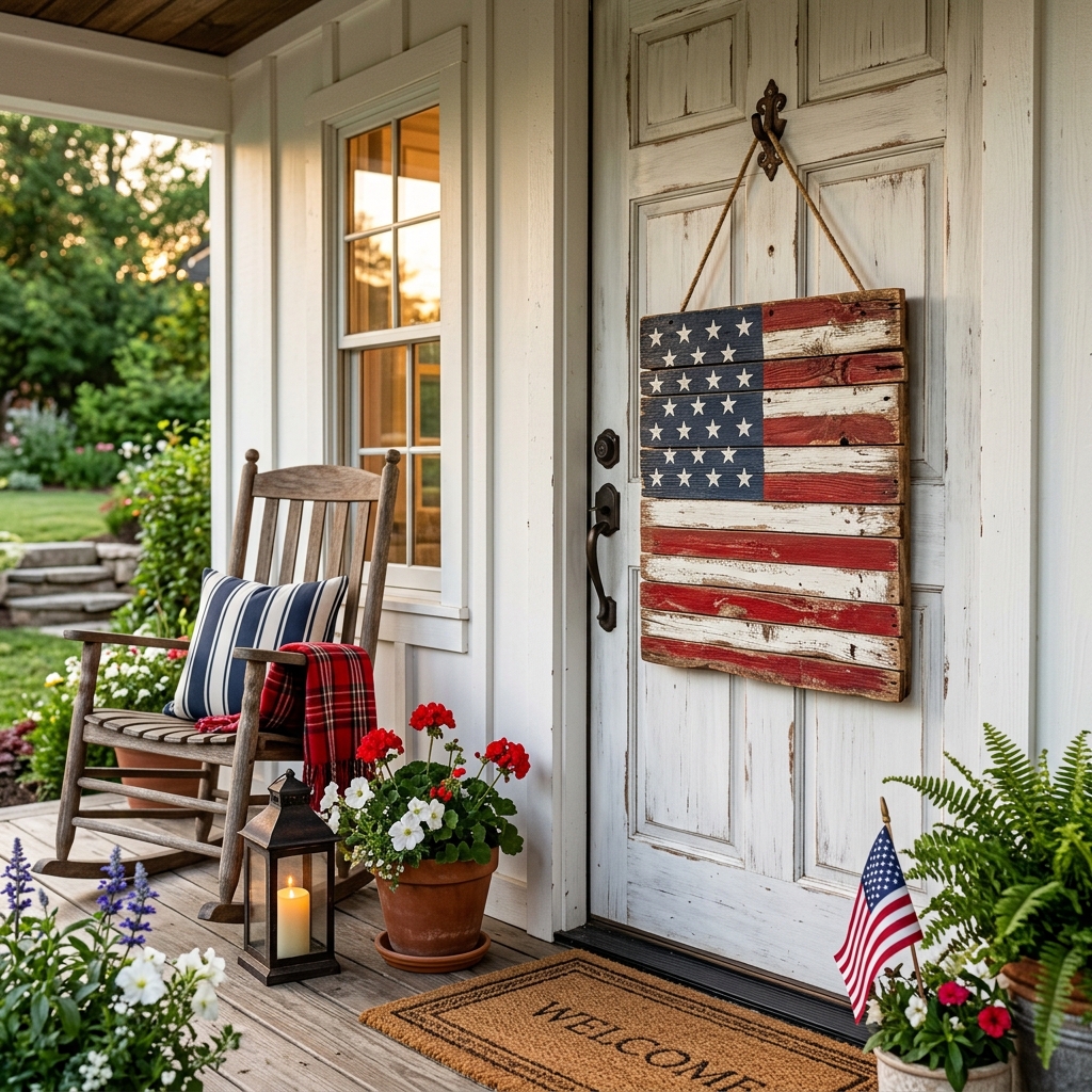 Painted-Pallet-Flag-Door-Sign
