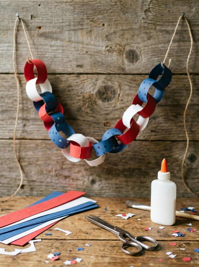 Paper-Chain-Flag-Garland