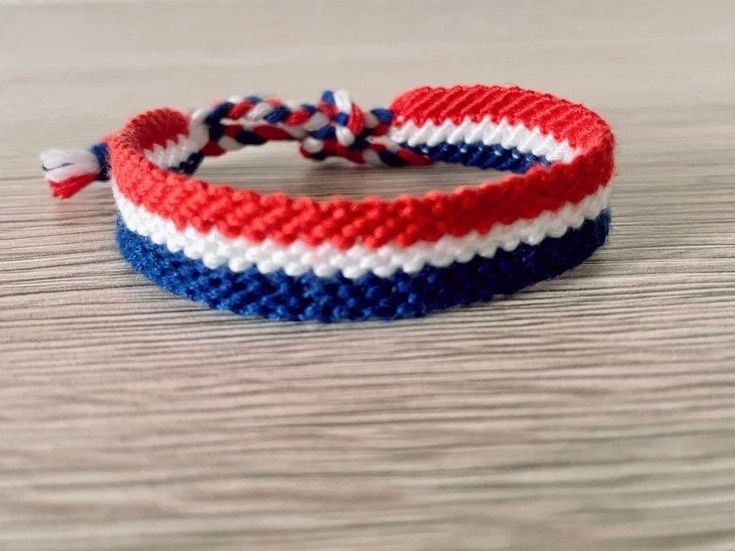 4th-of-july-crafts-for-seniors-Patriotic-Friendship-Bracelet